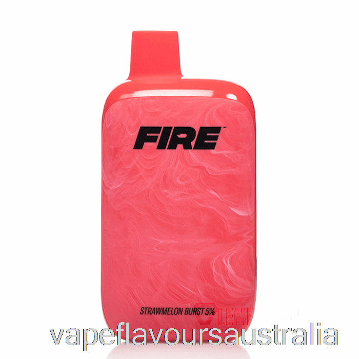 Vape Flavours Australia FIRE Boost 12000 Disposable Strawmelon Burst